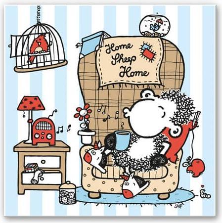 Actual product image Sheepworld Home Sheep Home Music (50 x 50 cm)