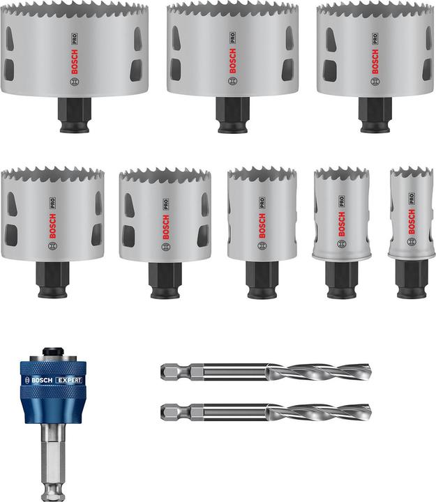 Produktbild Bosch Professional Zubehör PRO Multi Material PC Plus Lochsägen-Set, 11-tlg.