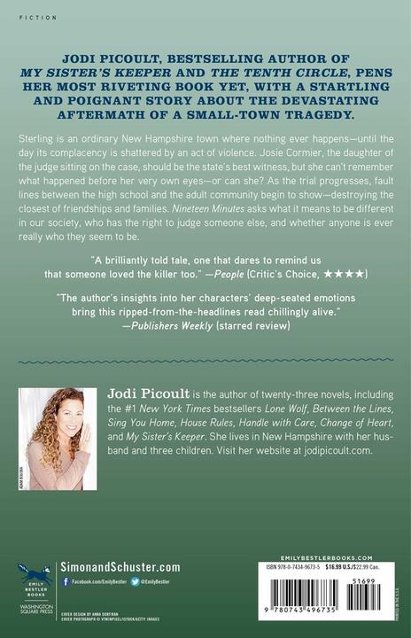 Produktbild Nineteen Minutes (Englisch, Jodi Picoult, 2008)