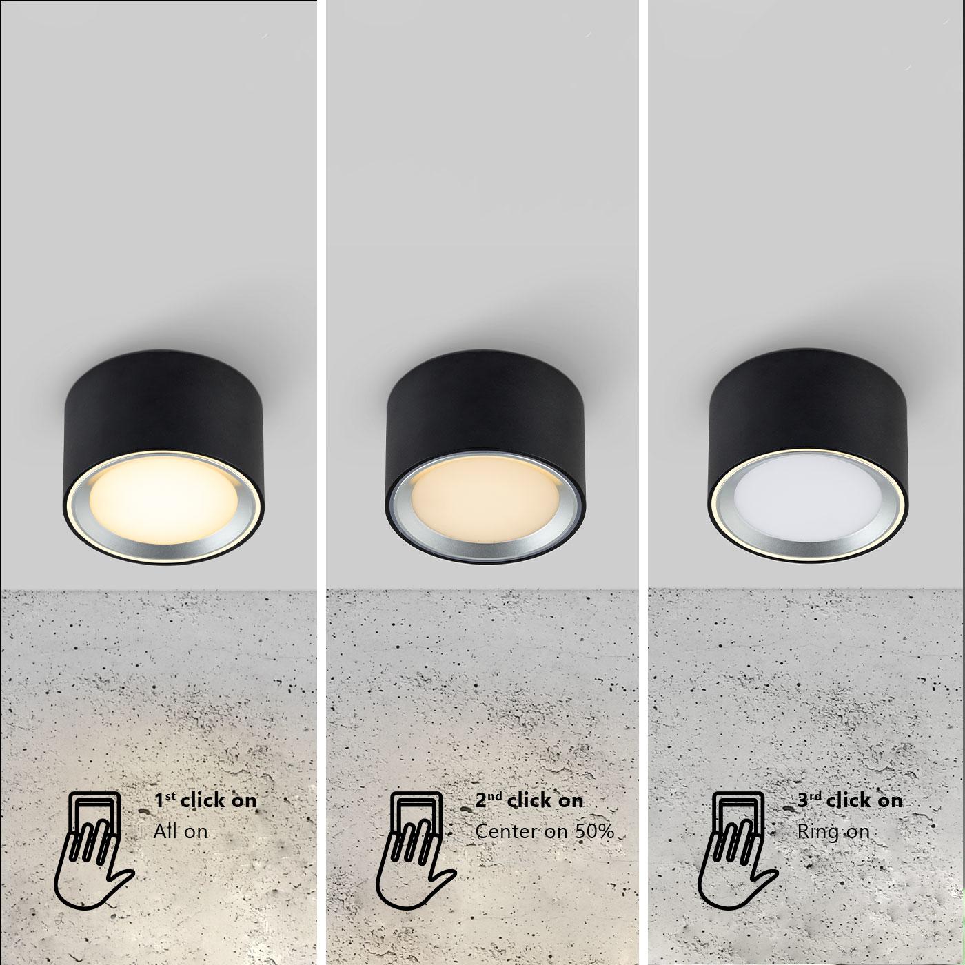 Thumbnail - Nordlux, Wandleuchte + Deckenleuchte, LEDAufbauleuchte. (500 lm)