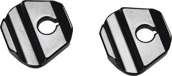 Actual product image PRO CLAMP INSET SADDLE ST. SINGLE SCREW BLACK 10,3MM 1SET=2PCS.