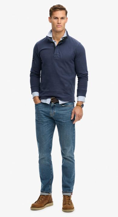 Produktbild Superdry Cotton Classics Jersey Henley (S)