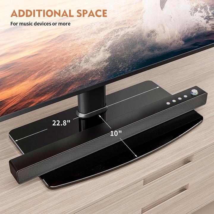 Produktbild Hemudu Universal TV Standfuss für 40"-86" Flachbildfernseher (66 kg, 40" - 86")