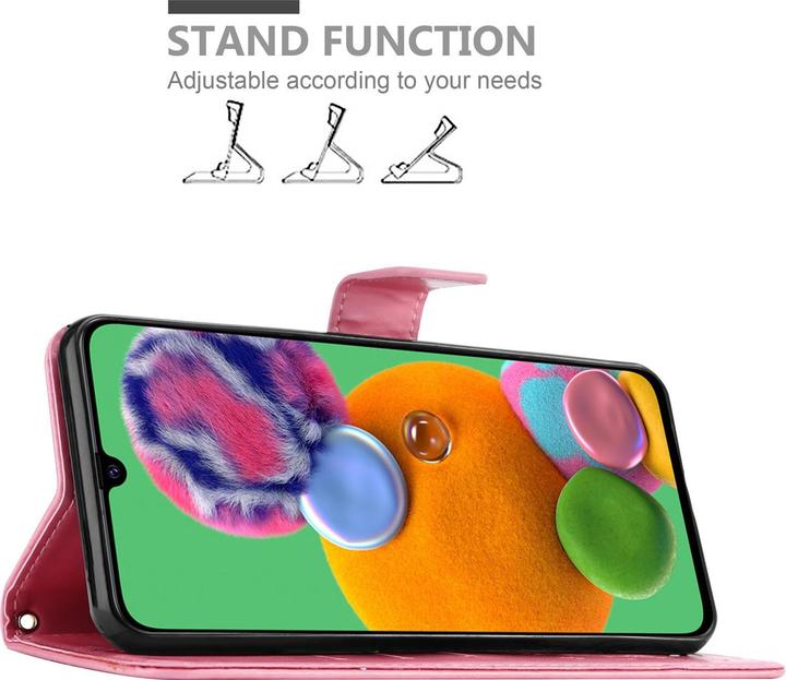 Produktbild Cadorabo Flower Book Cover (Samsung Galaxy A90 5G)