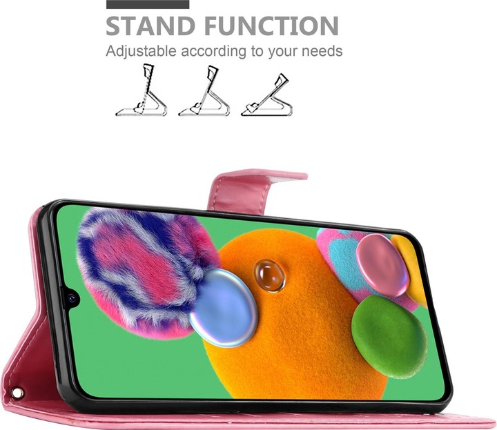 Produktbild Cadorabo Flower Book Cover (Samsung Galaxy A90 5G)
