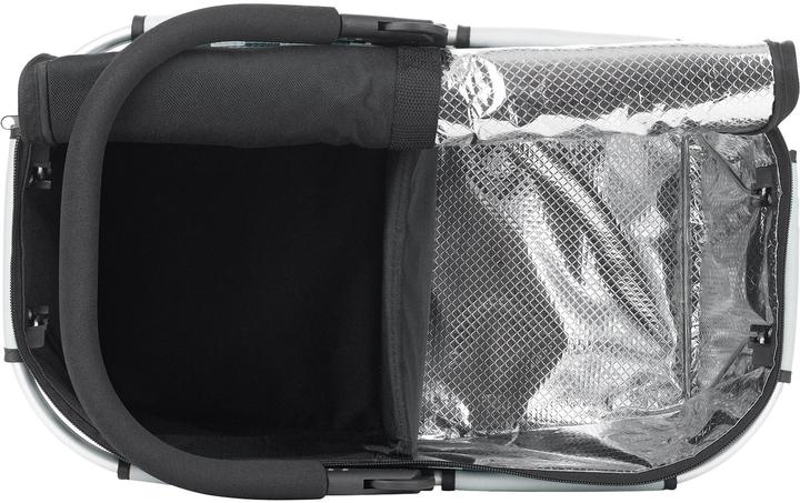 Produktbild Genius Einkaufskorb Falko Duo Stoff dunkelblau (48 x 27 cm)