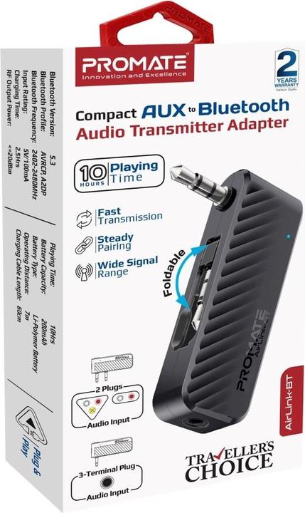 Image du produit ProMate Émetteur Bluetooth AirLink-BT (Transmetteur)