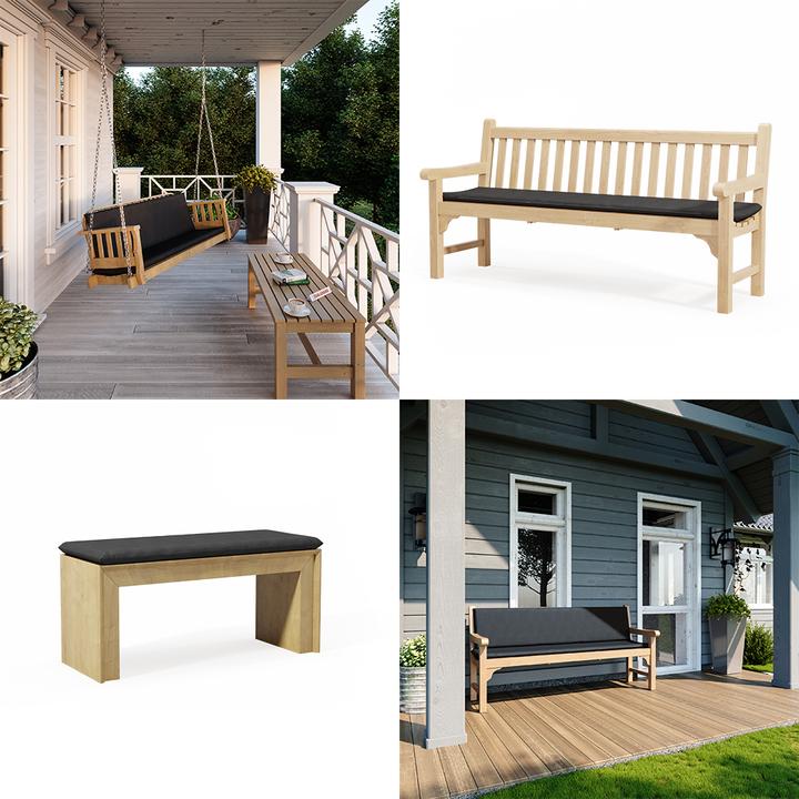 Produktbild Vicco Bankauflage (120 x 6 x 40 cm)