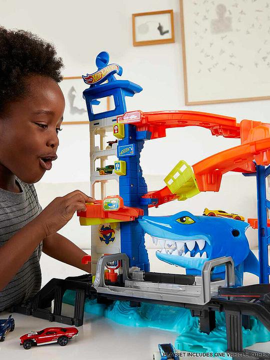 Produktbild Hot Wheels City Hai Angriff Spielset