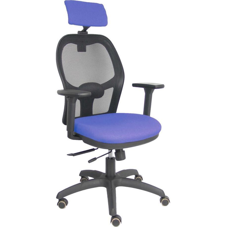 Piqueras y Crespo, Bürostuhl, Bürostuhl mit Kopfstütze P&C B3DRPCR Blau
