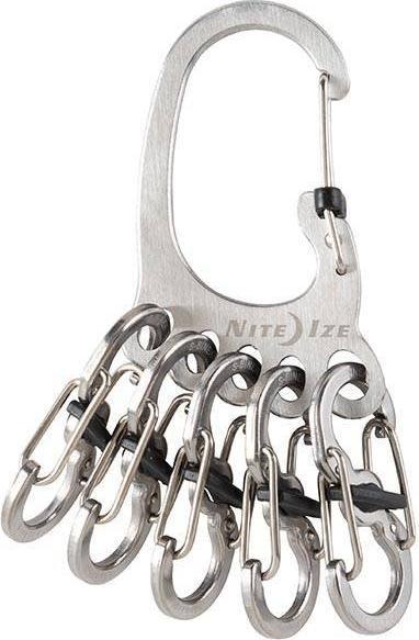 Actual product image Nite Ize BigFoot + 5 x micro stainless steel carabiner (KLKBF-11-R6)