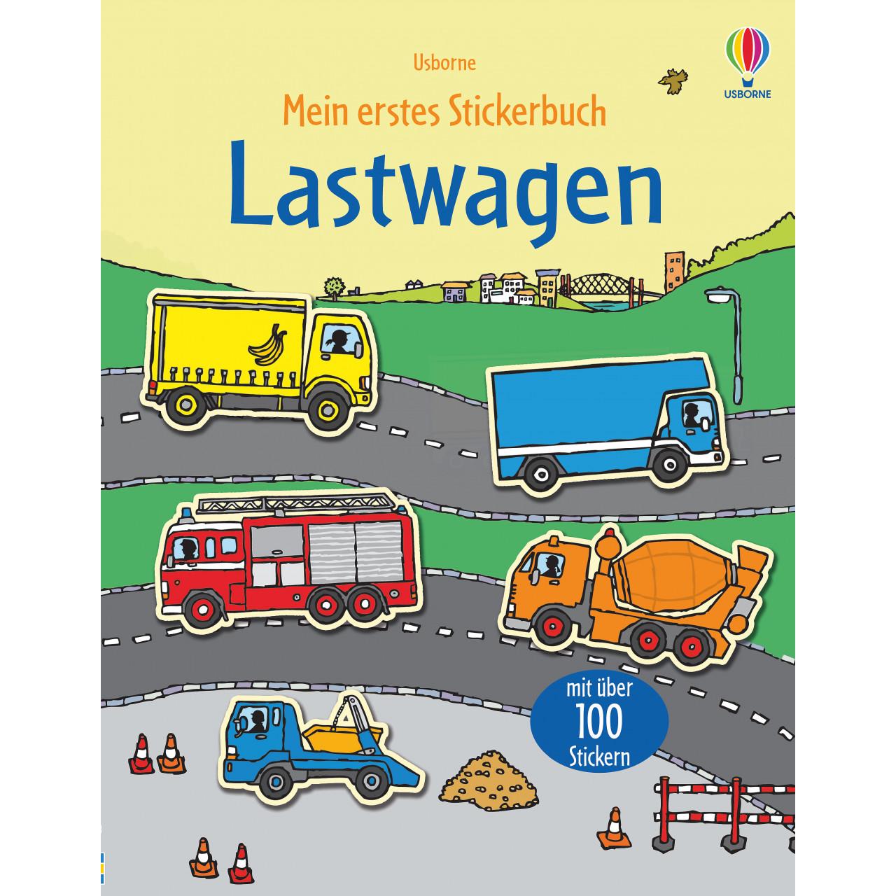 Usborne Publishing, Sticker, Mein erstes Stickerbuch: Lastwagen