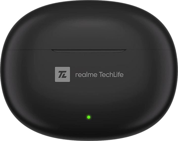 Produktbild realme Buds T100 Bluetooth Kopfhörer Headset mit Ladeetui - Schwarz (Aktive Geräuschunterdrückung, 6 h, Kabelgebunden)