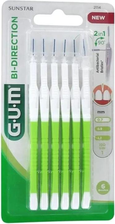 Image du produit Sunstar Gum GOMME BI-DIRECTION VERTE 0.7 (2x, 0.70 mm)