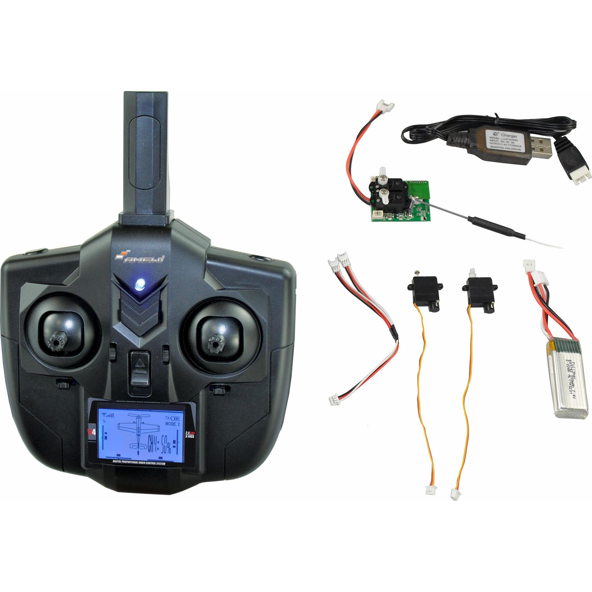 Amewi Elektronik Set für Micro RC Flugzeuge inkl. Gyro Mode 2 (28370)