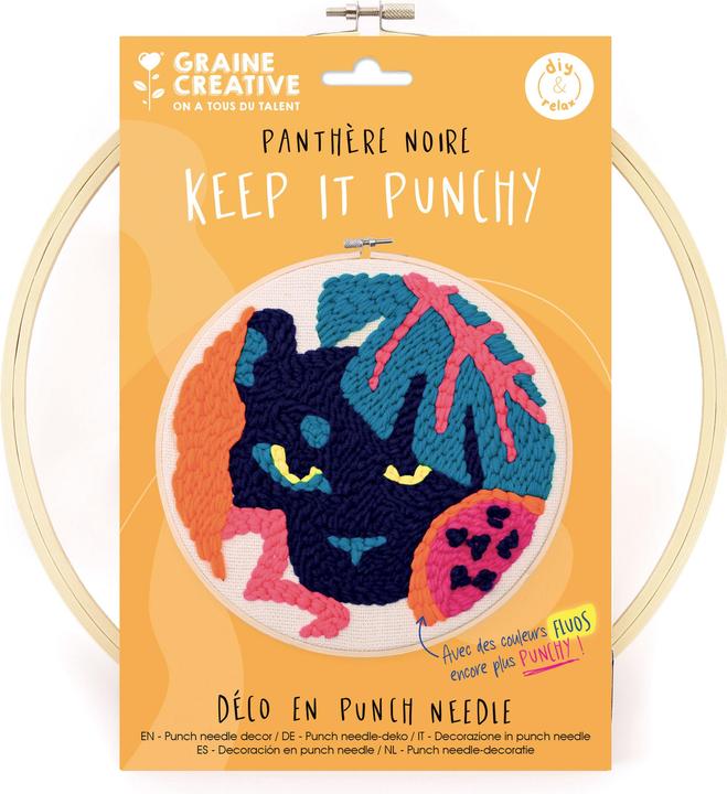 Produktbild Creative Punch Needle Set Panther