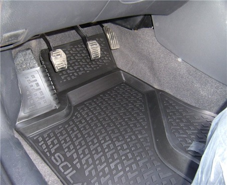 Actual product image Sixtol Rubber mats BMW X6 (E71) (08-14) (3D)