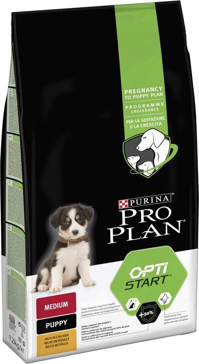 Produktbild Pro Plan Dog Medium Puppy Huhn (Junior, 1 Stk., 12000 g)