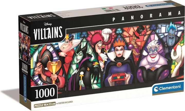 Immagine prodotto Clementoni DISNEY - Villains - Puzzle Panorama 1000P (1000 pezzi)