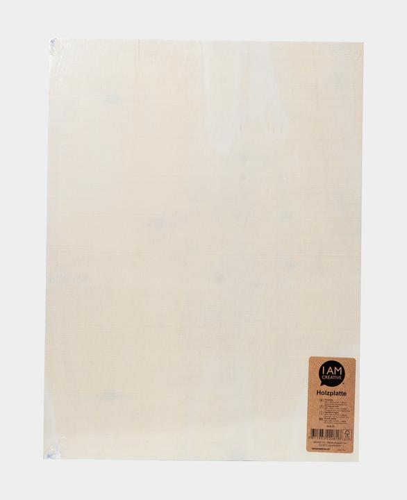 I Am Creative Plateau en bois carré, 1 pc.