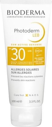 Image du produit Bioderma PHOTODERM LEB Allergie solaire SPF30 100ml par PHOTODERM (Crème solaire, SPF 30, 100 ml)