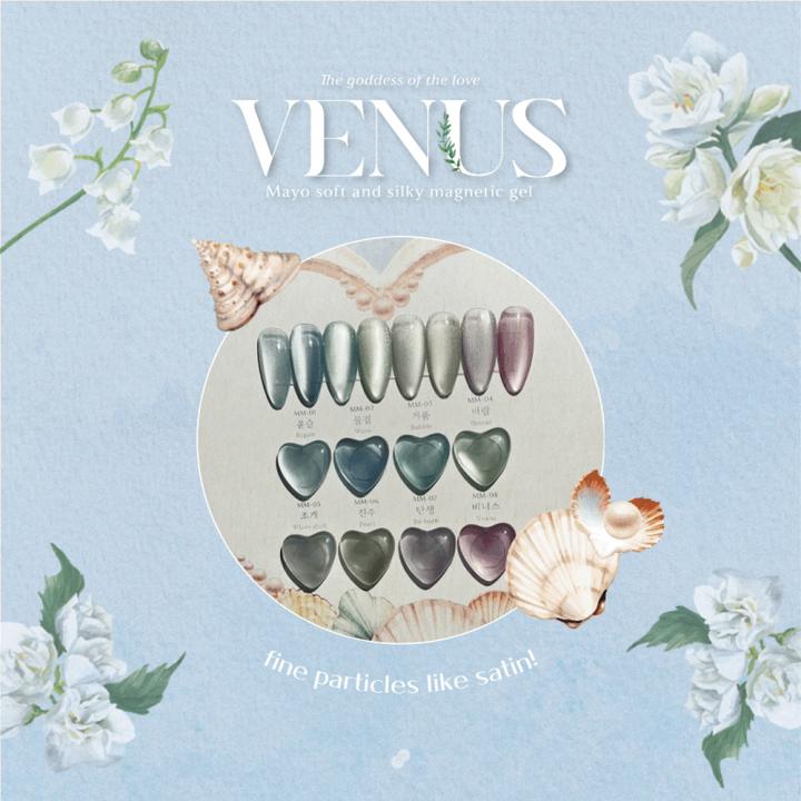 Actual product image Mayo Venus Collection 8pcs/set (Nail varnish dryer)