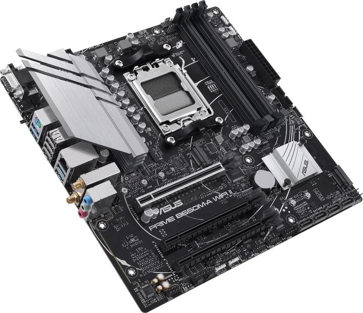 Productafbeelding ASUS PRIME B650M-A WIFI II (AM5, AMD B650, mATX)