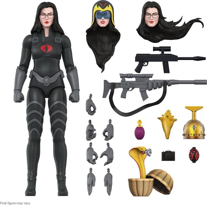 Produktbild Super7 G.I. Joe figurine Ultimates Baroness (Black Suit) 18 cm