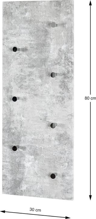 Produktbild HAKU Möbel Wandgarderobe