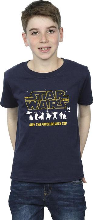 Produktbild Star Wars Silhouettes Force TShirt Jungen (152, 158)