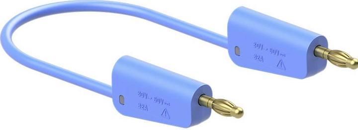 Actual product image Stäubli LK-4A-F25 Measuring cable ( - ) 100 cm Blue 1 pc.