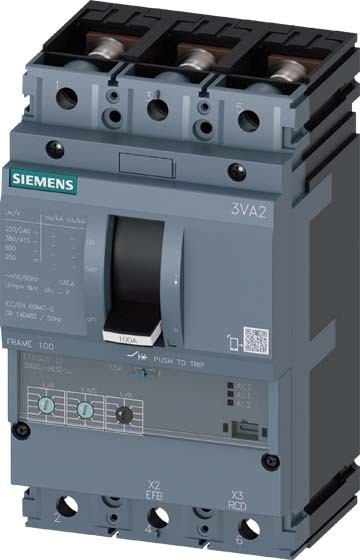 Produktbild Siemens Leistungsschalter 3VA2010-6HL32-0AA0 3VA2 40-100A 85kA