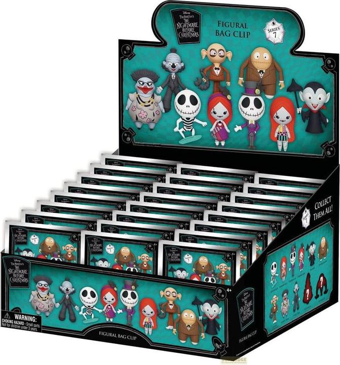 Produktbild Monogram Int. Nightmare before Christmas 3D PVC-Taschenanhänger Series 6 Display (24)