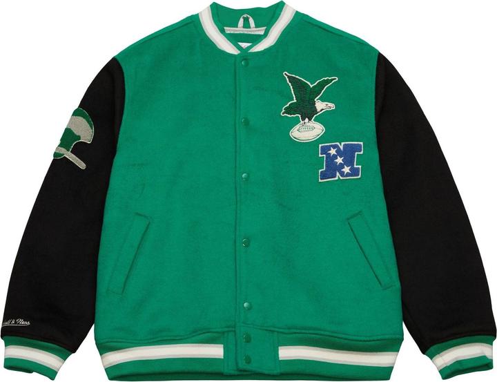 Actual product image Mitchell & Ness M&N Legacy Varsity Wool Jacket - NFL San Francisco 49ers - M (M)