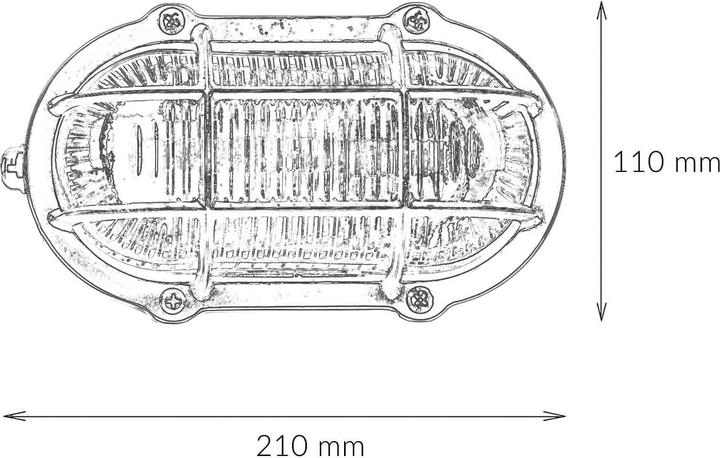Actual product image Licht-Erlebnisse Jane (E27, IP64)