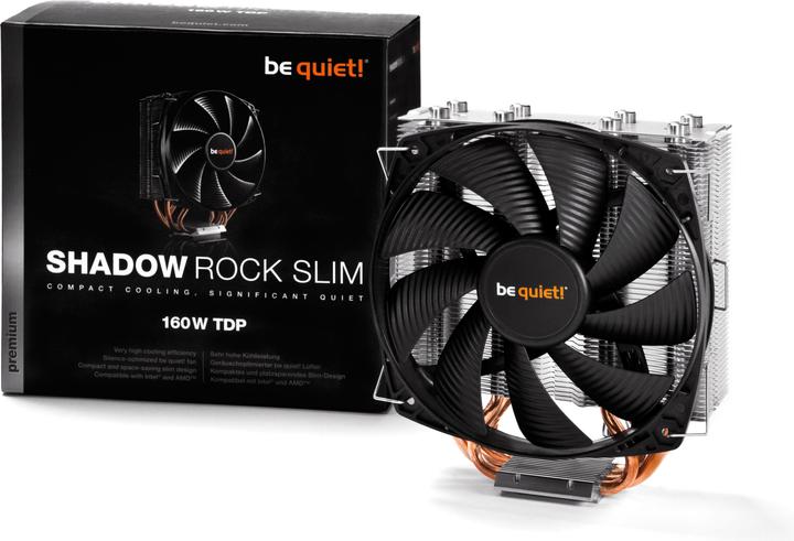 Actual product image be quiet! Shadow Rock Slim (161 mm)