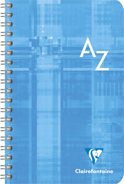 Image du produit Clairefontaine Cahier à spirales avec index (Spécial, Quadrillé, Couverture rigide)