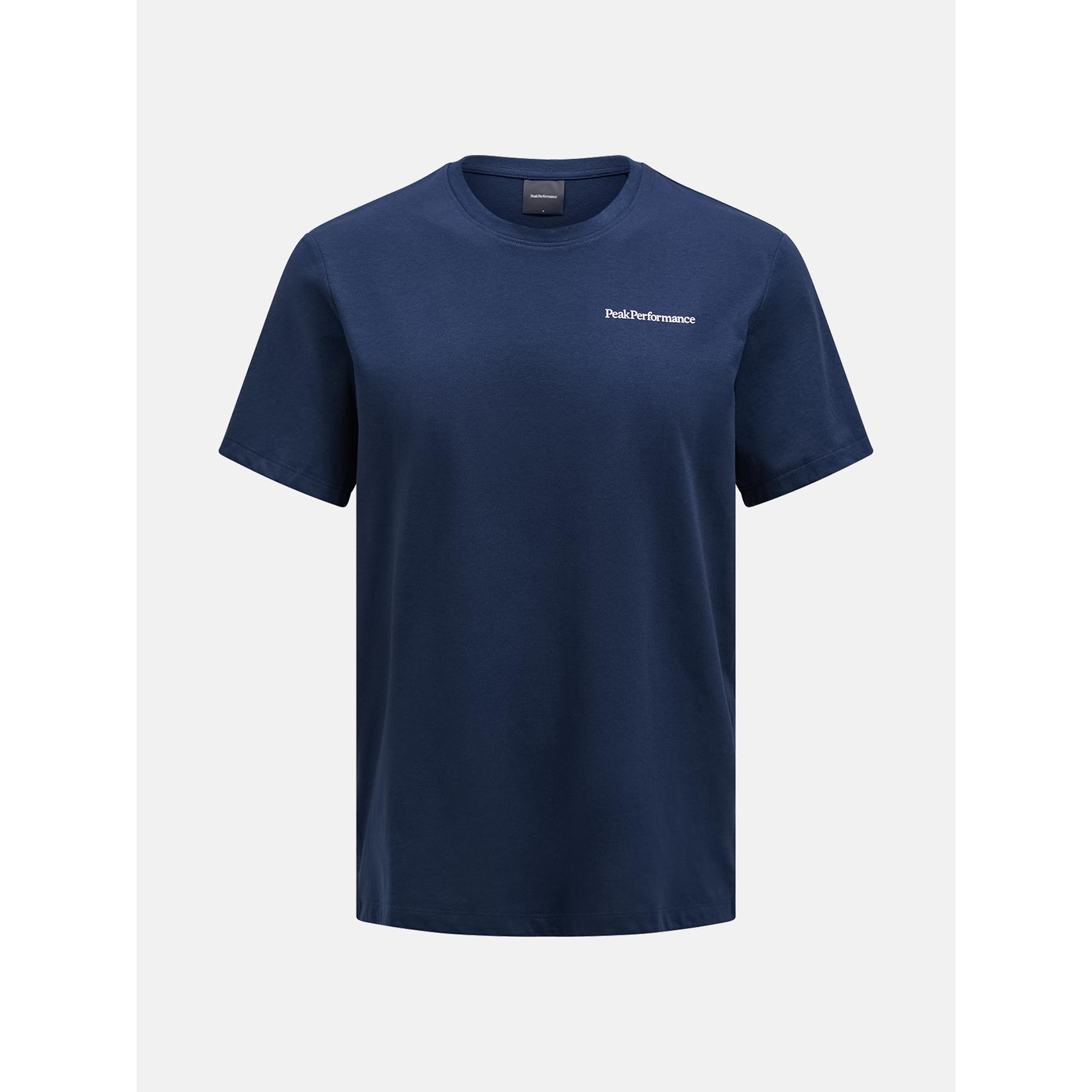 Peak Performance, Herren, Sportshirt, Explore Logo Tee (XXL), Blau, XXL