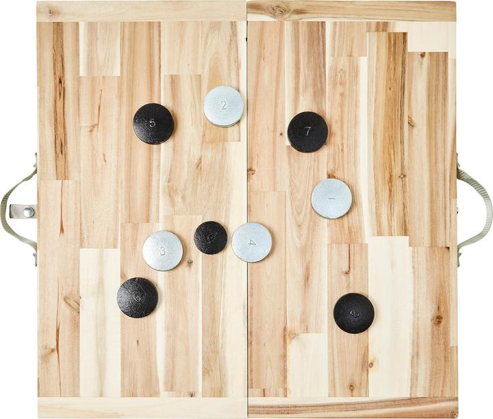 Geologic Wurfscheibenspiel faltbar Holz (2 - 4 Spieler)