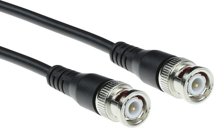 Produktbild RG-58 patch cable black 50 Ohm 1,50 m (50 dB, Antennenkabel)