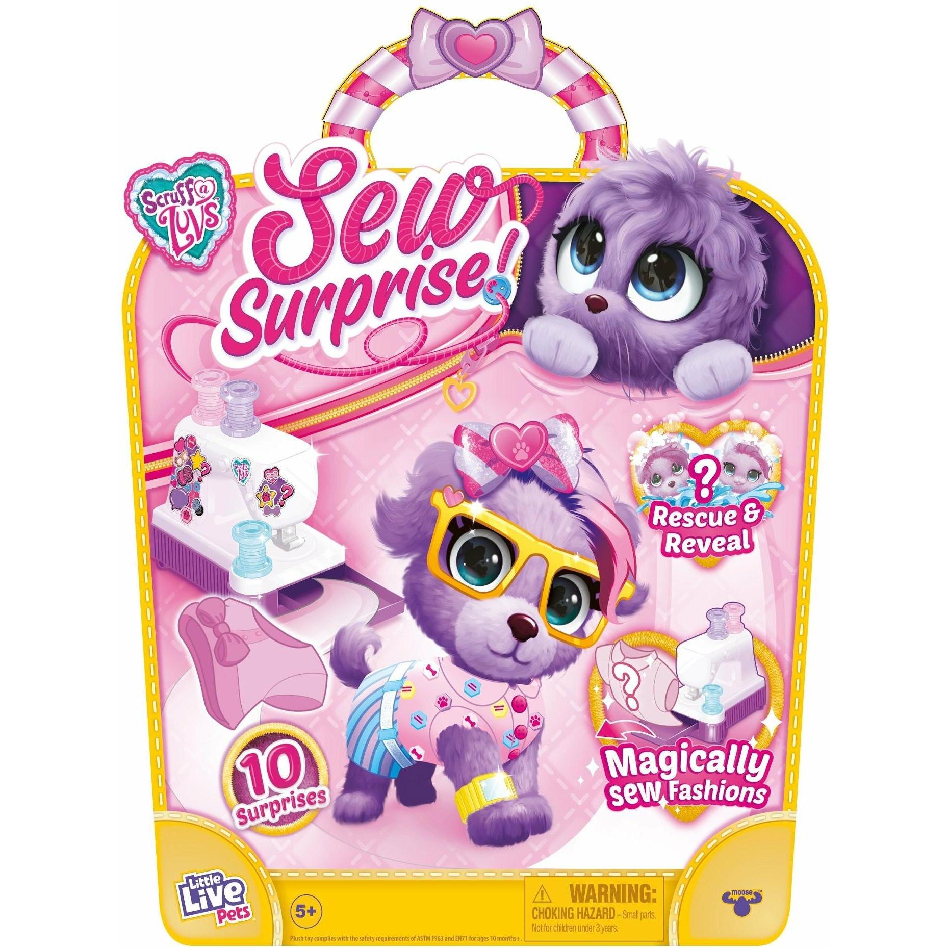 Scruff-a-Luvs Sew Wow Purple - (30384)
