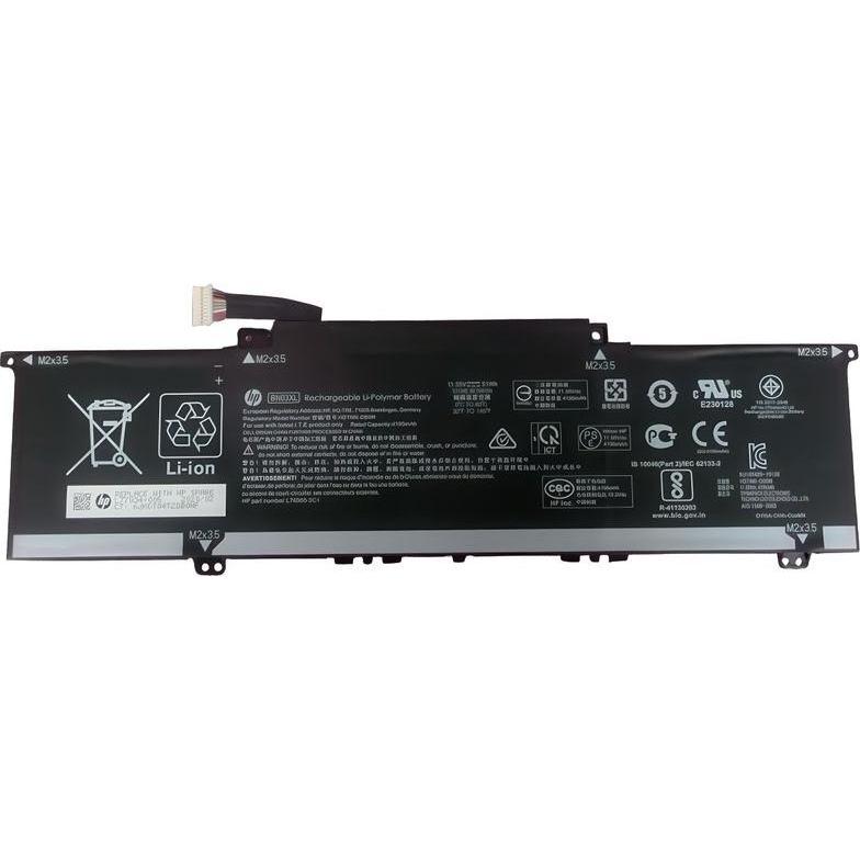 HP BATT 3C 51Wh 4.45Ah LI BN03051 (3 Zellen, 4450 mAh), Notebook Akku