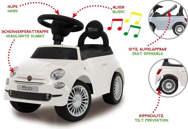 Produktbild Jamara Rutscher Fiat 500