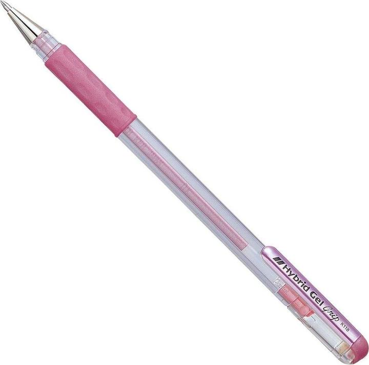 Image du produit Pentel Roller Hybrid Gel Grip (Pink, 1x)