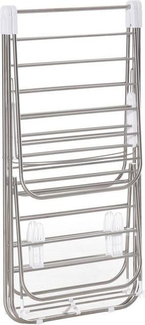 Produktbild Swisshandel24 Wäscheständer faltbar 3-stufiger Flügelwäschetrockner Trockengestell Trockenständer Edelstahl Kunsts