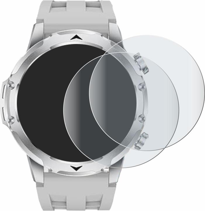 Produktbild BROTECT Fullscreen für FitVigor Smartwatch 1.53" Schutzfolie Displayschutz Folie Matt Entspiegelungsfolie