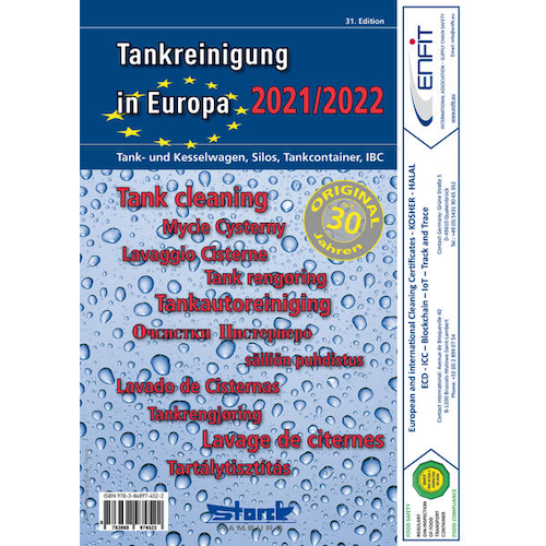 Storck, Fachbücher, Tankreinigung in Europa 2021/2022 (Deutsch, ecomed-Storck GmbH, 2021)