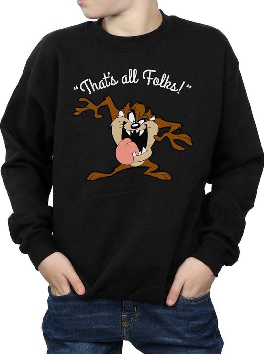 Image du produit Looney Tunes - Sweat THAT'S ALL FOLKS - Garçon (116)