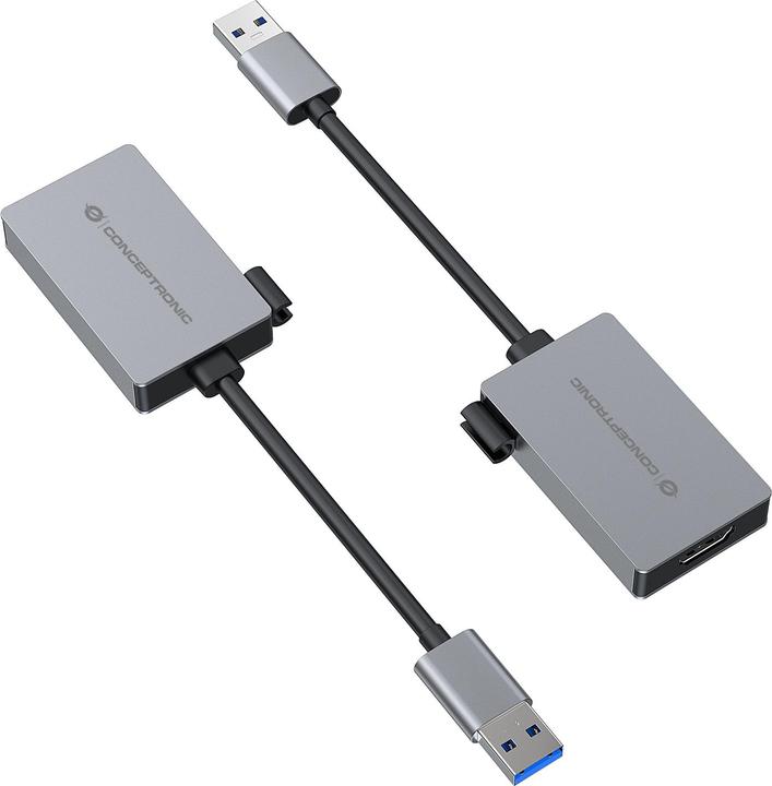 Produktbild Conceptronic Adapter USB-C -> 1.4 HDMI Adapter 1080P 60Hz gr (3.50 cm)