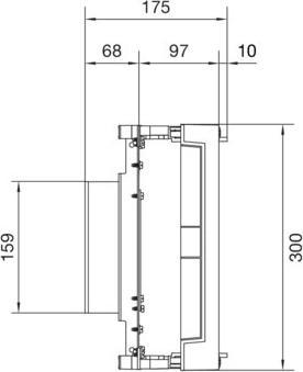 Image du produit Hager UK21LH1M